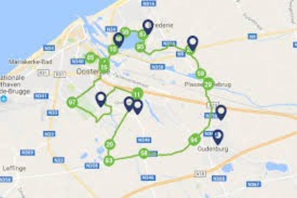 Die Huis 14-Een Oase Van Rust Tussen Polders En Kust Oostende Exterior foto